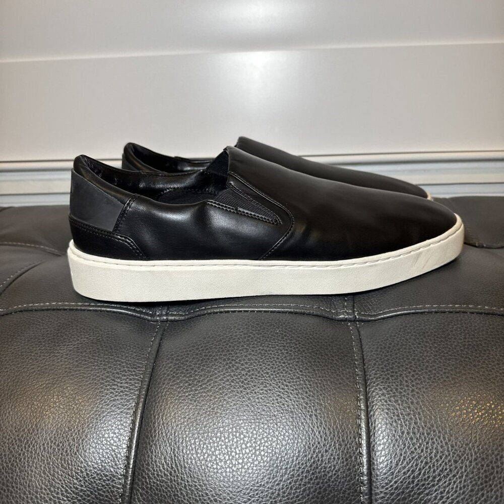 Thousand Fell Men’s 11.5 Low Top Lace Up Sneakers Black/White